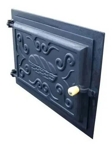 FRENTE DE FORNO DE FERRO PRETO