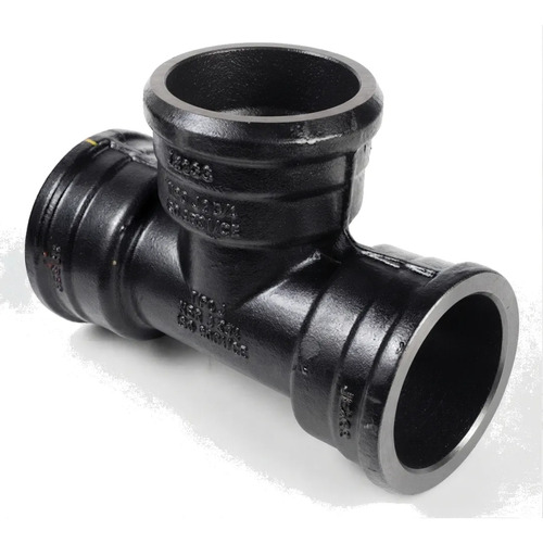 Te Ferro Fundido Com Bolsas De 60mm Para Água Ou Esgoto