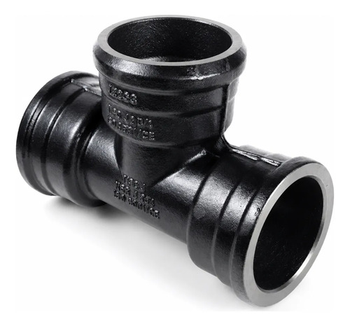 Te Ferro Fundido Com Bolsas Dn 250 X 250 Para Água Ou Esgoto